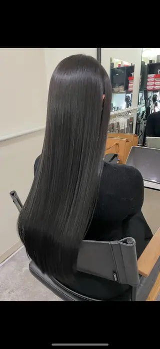 ロング 髪質改善 H realのヘアスタイル