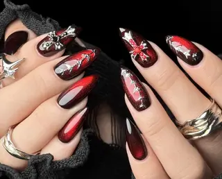 ネイル By moonネイル 🌷ワンホン/韓国風のネイルデザイン