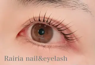 マツエク・マツパ Rairia nail&eyelash所属・Rairia CHIKAのマツエク・マツパデザイン