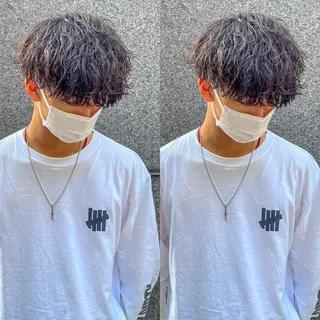 ミディアム alma 後藤 遼斗のヘアスタイル