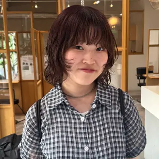 ミディアム FERIA かりんのヘアスタイル