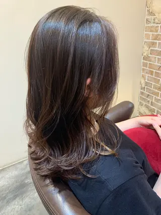 ミディアム anno hair salon所属・艶カラー/ Nanamiのヘアスタイル