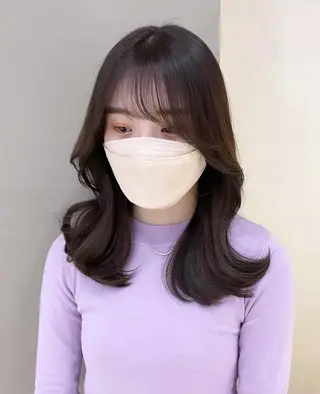 ミディアム カラー corso by K-two所属・k-two top stylist 林原のヘアスタイル