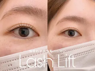 セミロング カラー パーマ ヘアアレンジ メンズ ネイル マツエク・マツパ アイブロウ Cupidトップ アイリスト石川のマツエク・マツパデザイン