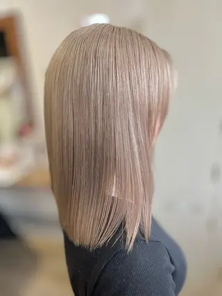 ミディアム カラー olino【西田辺】 KAORIのヘアスタイル