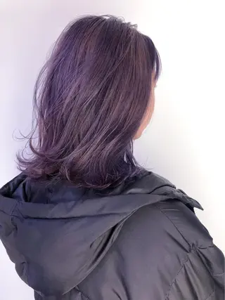 セミロング 🇰🇷カルマパーマ kaito🇰🇷のヘアスタイル