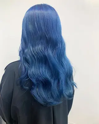 ロング カラー 🥣ミコト/ウルフ ハイトーン特化🥣のヘアスタイル