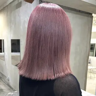 セミロング カラー ヘアアレンジ 木下 梓のヘアスタイル