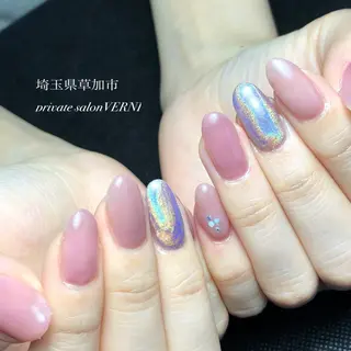ネイル 自爪育成ネイルサロン ヴェルニのネイルデザイン