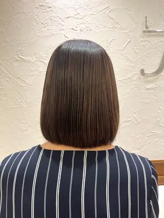 ミディアム 髪質改善/縮毛矯正 🧸梅川のヘアスタイル