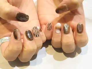 ネイル 舞田 苑香のネイルデザイン