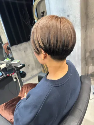 ショート _WHITE京橋店所属・髪質改善_WHITE RYUSUKEのヘアスタイル