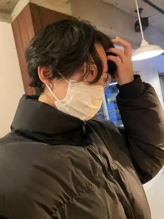 メンズ silo所属・silo MOKA 顔周りカット🦦のヘアスタイル