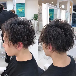 パーマ メンズ メンズパーマ特化 👑店長👑間宮👑のヘアスタイル