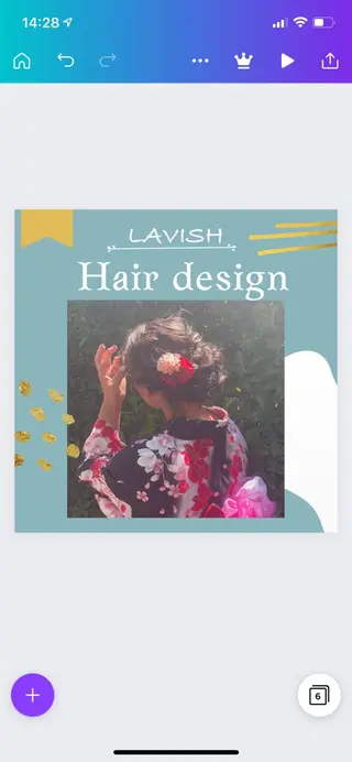 ヘアアレンジ LAVISH nail salonのネイルデザイン
