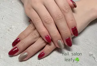 ネイル ネイルサロン leafyのネイルデザイン