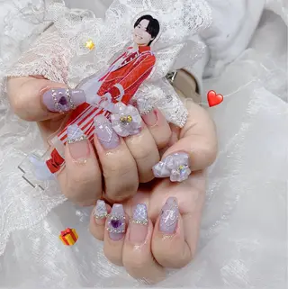 ネイル La neige* yuki 🥯🍑のネイルデザイン