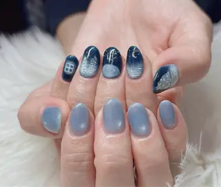 ショート 上野ネイルサロン AILEのネイルデザイン