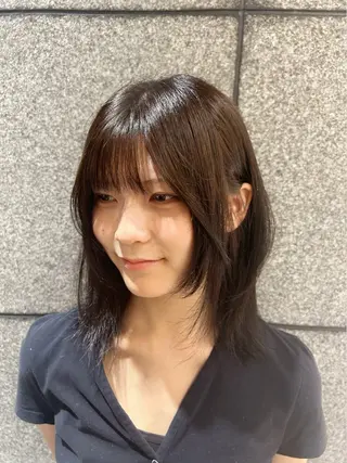 ミディアム カラー ꪆৎ平行アーチ ྀི ワカナの眉毛・アイブロウイメージ