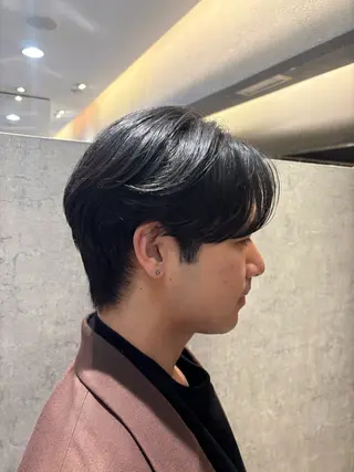 ショート メンズ タク エルのヘアスタイル