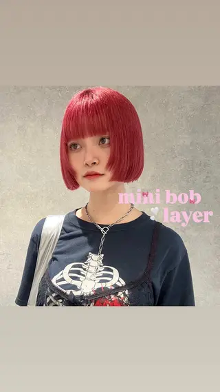 ショート AI TOKYO　S所属・mizuki 【韓国レイヤー】のヘアスタイル