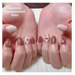 ミディアム ネイル 👑enen style👑のネイルデザイン