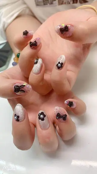 ネイル 🦋ネイルサロン ブラン🌈ゆりのネイルデザイン