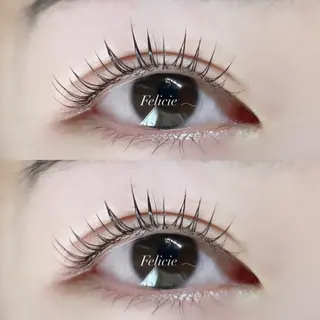 マツエク・マツパ Felicie＊ Sayakaのマツエク・マツパデザイン