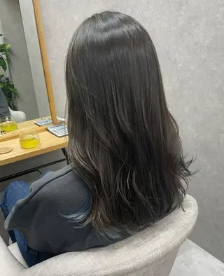 ロング カラー FRAME spa&hair room博多店【フレーム】所属・髪質改善｜顔周り｜博 多｜川上智也のヘアスタイル