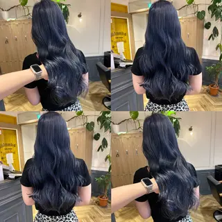 ロング カラー 艶カラー/韓国顔周り 🎀mamiのヘアスタイル