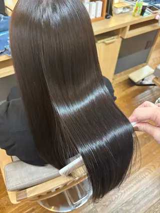 ロング 韓国ヘア sasugaのヘアスタイル