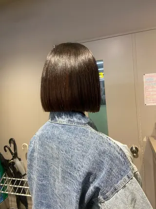 ショート カラー ヘアアレンジ flammeum所属・ハイトーン/ボブ /misakiのヘアスタイル