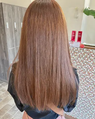 ロング 礒谷 夏帆のヘアスタイル