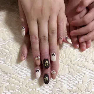 ロング ネイル 藤 あやのネイルデザイン