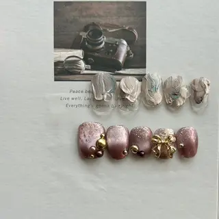 ネイル フリーランス¨̮⃝ ネイリストOKADAのネイルデザイン