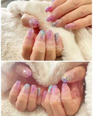 ネイル フルリール 【プライベートサロンのネイルデザイン