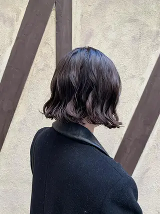 パーマ ボブパーマコテ巻き風 パーマNo1深江秀平のヘアスタイル