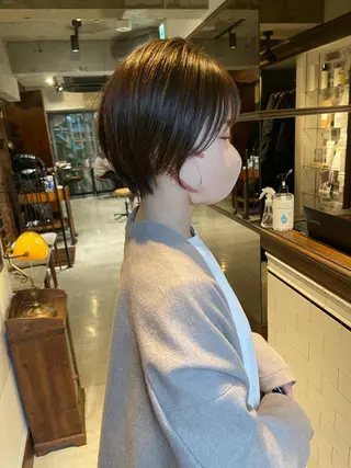 ショート カラー まつ毛パーマ🐏 NANAMIのマツエク・マツパデザイン