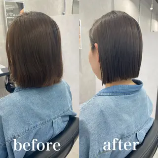 ミディアム カラー 🌸Bob🌸 市井友佳子のヘアスタイル