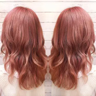 ミディアム カラー 韓国ヘア🤍髪質改善 🇰🇷AKANEのヘアスタイル