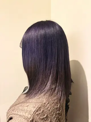 ミディアム カラー rio/ボブ /ブリーチカラー🫧のヘアスタイル