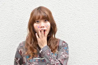 ミディアム セミロング ロング カラー パーマ 鎌田 祥江のヘアスタイル