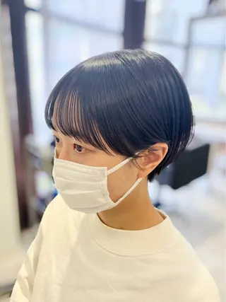 ショート カラー CoRe yuunaのヘアスタイル