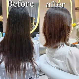 ショート ハイトーン/横浜 /伊藤 怜のヘアスタイル