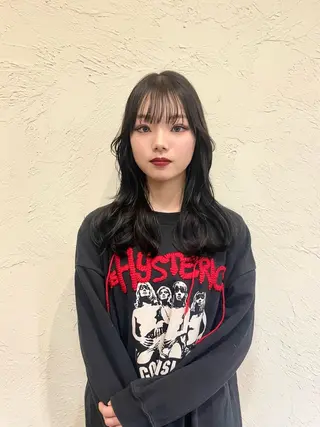 セミロング カラー ハイトーン/デザイン カラー/るいのヘアスタイル