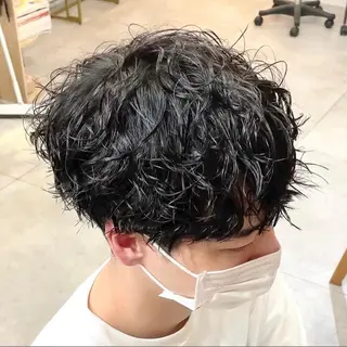 パーマ メンズ メンズパーマ/新宿/ サイカショウイチのヘアスタイル