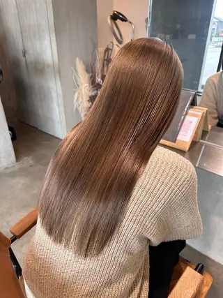 ロング カラー 岐阜の美容師 HONOKAのヘアスタイル