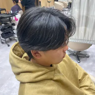 ショート パーマ メンズ UNIX所属・村上翼/ハンサム ショート/パーマのヘアスタイル