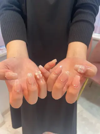 ネイル 束感まつ毛/ネイル/ LED♥KIRARAのマツエク・マツパデザイン