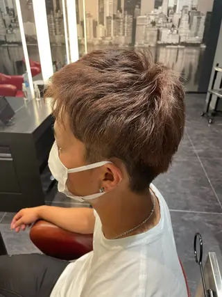 ショート メンズ 森 亜紗美のヘアスタイル